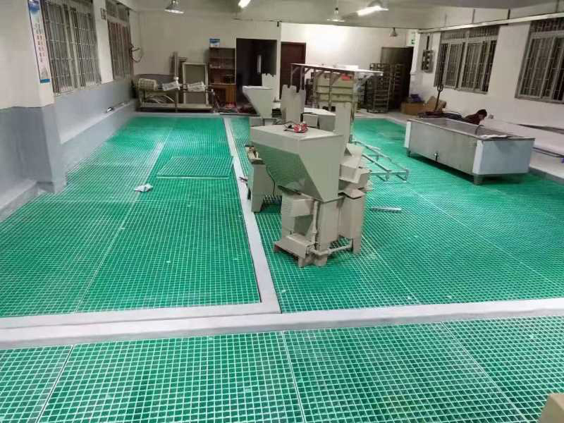车间地板铺设玻璃钢格栅板